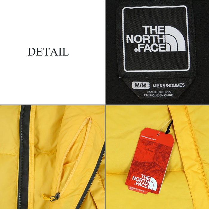 ノースフェイス ヌプシ ダウン ベスト THE NORTH FACE NOVELTY NUPTSE DOWN VEST イエロー