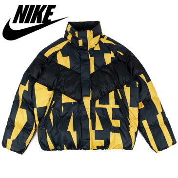 ナイキ ルーズフィット 総柄 ダウン ジャケット NIKE NSW DOWN FILL JKT