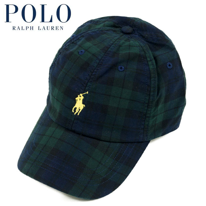 ラルフローレン POLO Ralph Lauren ポロ ブラックウォッチ キャップのサムネイル