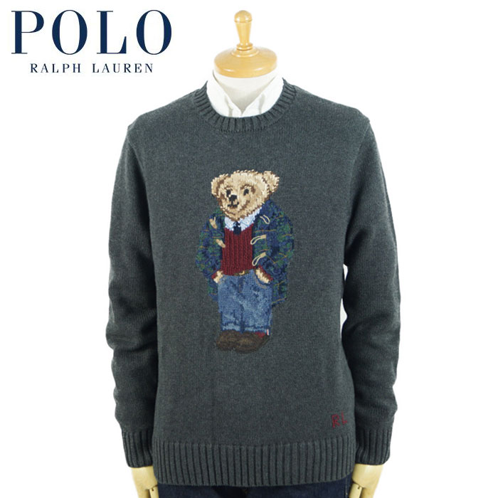 ラルフローレン POLO Ralph Lauren ポロベアー セーター チャコールグレー ダッフルコート