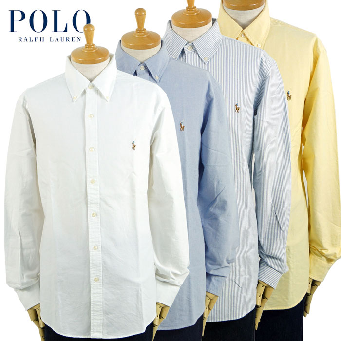 ラルフローレン POLO Ralph Lauren スリム フィット オックスフォード ボタンダウン シャツ