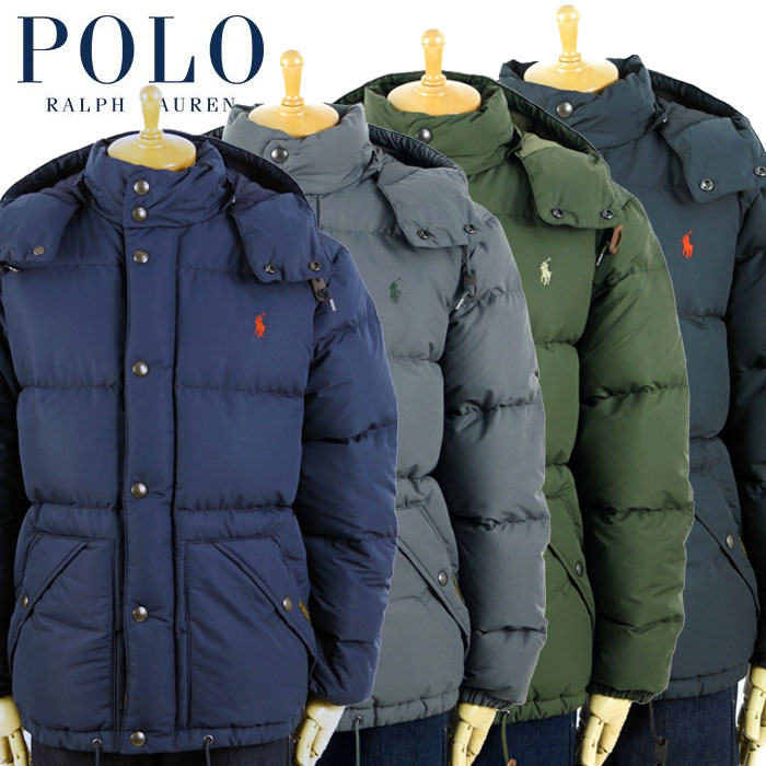 ラルフローレン POLO Ralph Lauren フーディー ダウンジャケット 4カラー