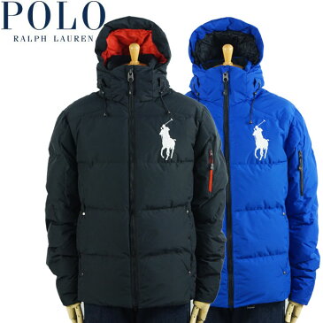 ラルフローレン POLO Ralph Lauren ビッグポニー リップストップ フーディー ダウン ジャケット 2カラー