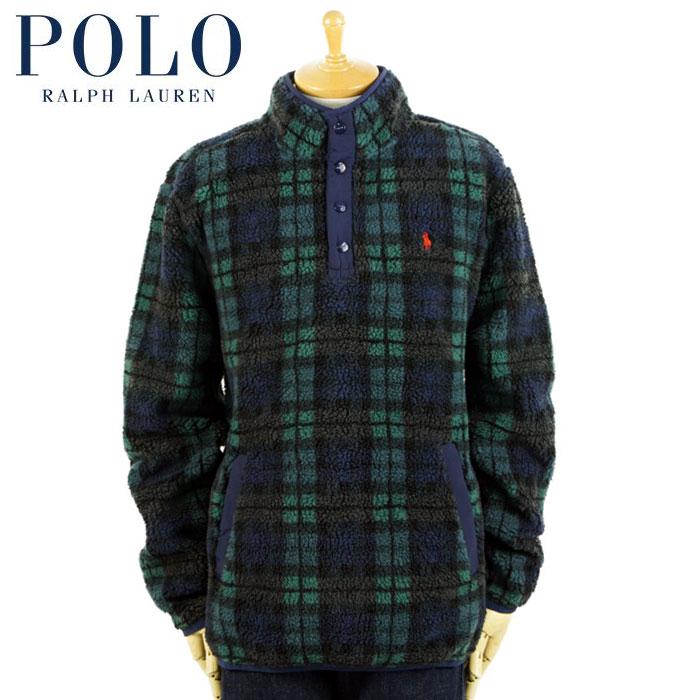 ラルフローレン ラルフローレン POLO Ralph Lauren ブラックウォッチ プルオーバー フリース ジャケット