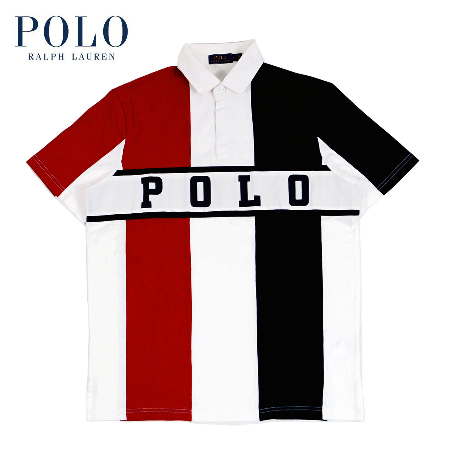 POLObyRalphLaurenۥեCUSTOMFITޥ֥ݥ/NAVY/REDڤб