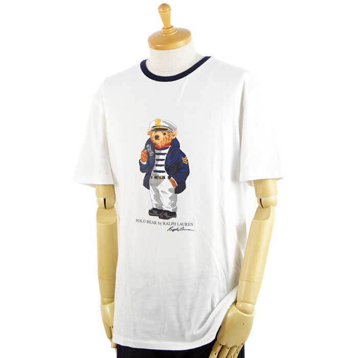 ラルフローレン POLO Ralph Lauren リンガーネック ポロベアー Tシャツ キャプテン