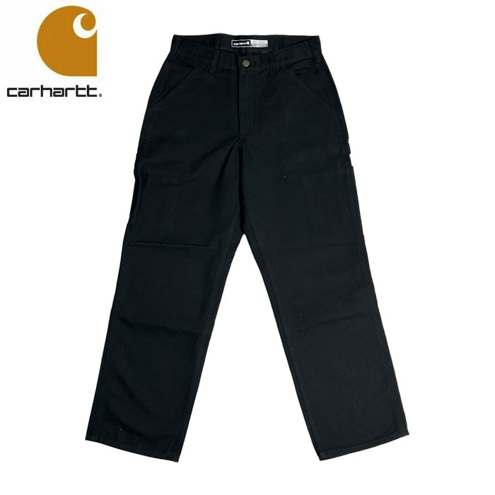 樂天商城 - OUTLET カーハート ルーズフィット ウォッシュ ダック ペインターパンツ CARHARTT LOOSE FIT WASHED DUCK WORK PANT B11 ブラック