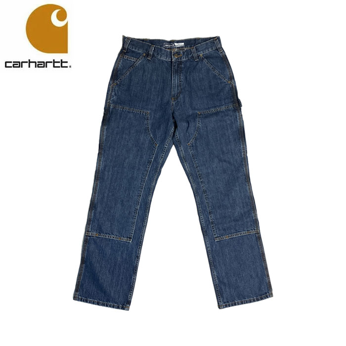 Rakuten - カーハート ダブルニー デニム ペインターパンツ CARHARTT DOUBLE FRONT UTILITY LOGGER JEAN BD4944