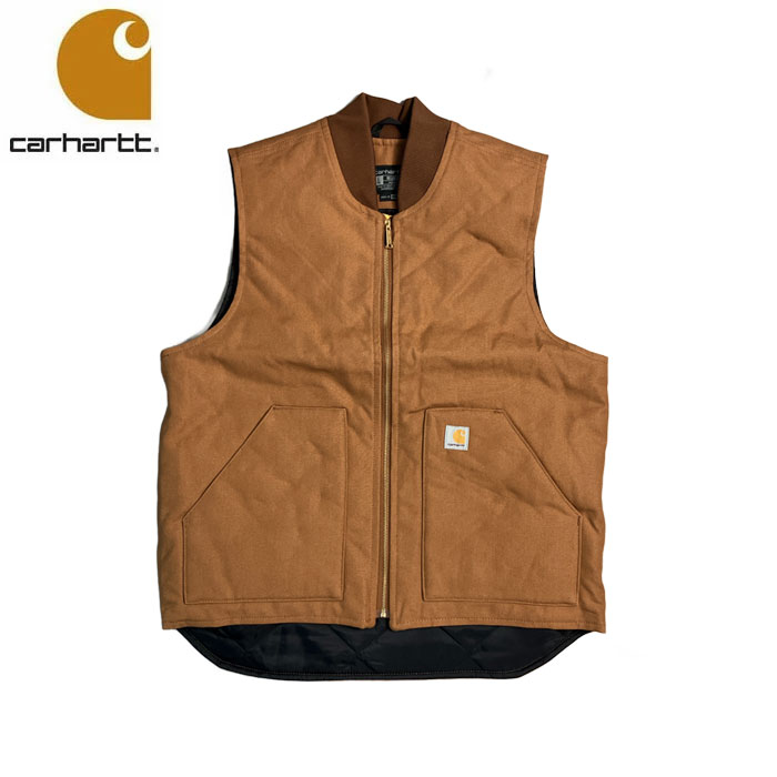 Rakuten - 希少サイズ TALL カーハート ダック ベスト CARHARTT DUCK VEST V01-BRN ブラウン