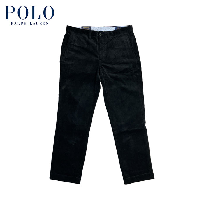 Rakuten - ラルフローレン POLO Ralph Lauren STRAIGHT FIT ストレートフィット コーデュロイ パンツ ブラック