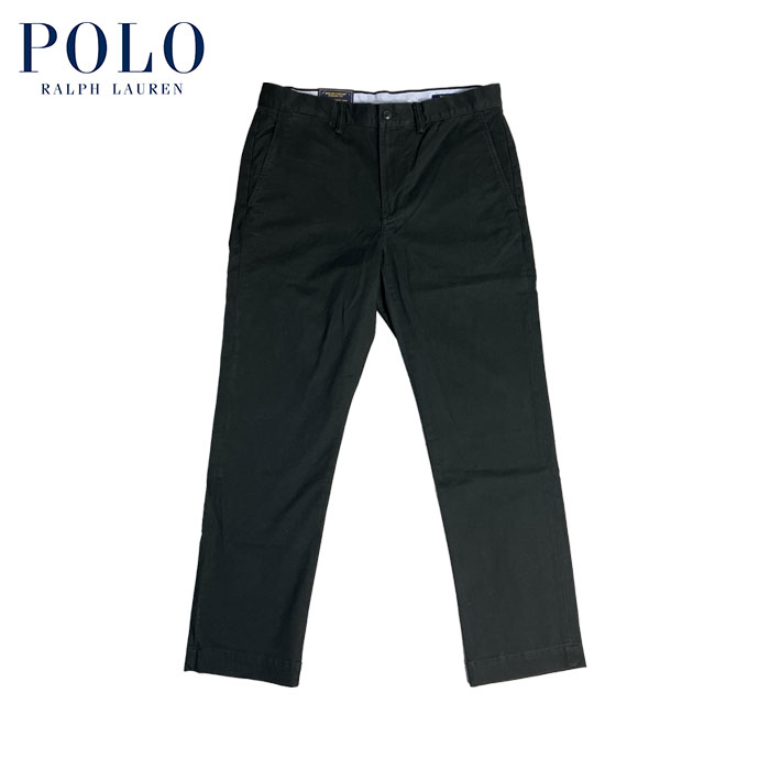 樂天商城 - ラルフローレン ストレート フィット チノ パンツ POLO Ralph Lauren STRETCH STRAIGHT FIT BEDFORD ブラック