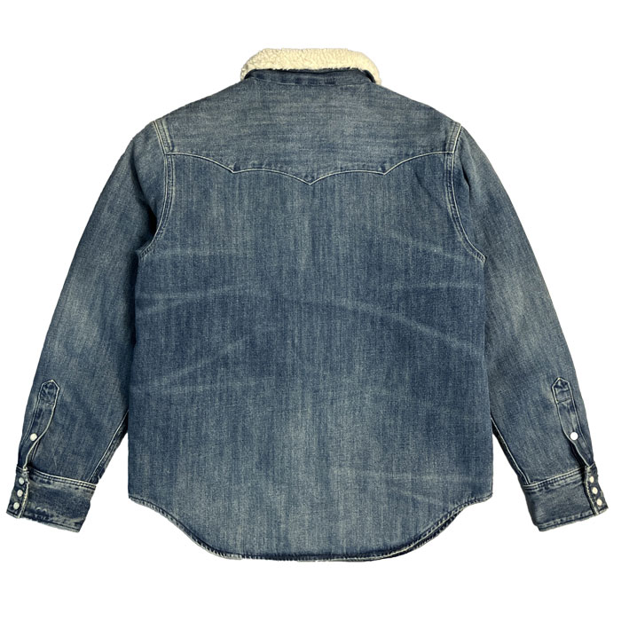 ラルフローレン POLO Ralph Lauren ウエスタン デニム ボアジャケット