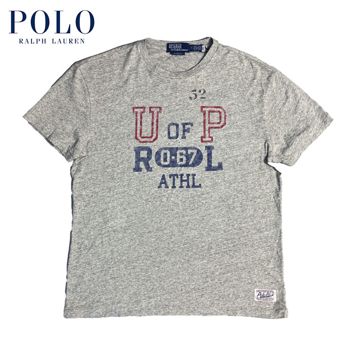 Rakuten - ラルフローレン POLO Ralph Lauren クラシック フィット 3段染み込み UofP Tシャツ グレーヘザー