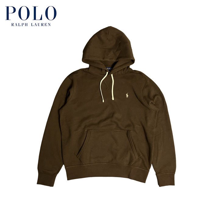 ポロラルフローレン　メンズ Mサイズ ブラウン パーカー Polo by Ralph Lauren ポロバイラルフローレン フルジップ スウェット