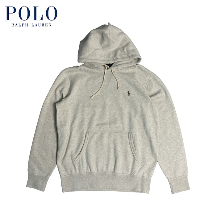 樂天商城 - ラルフローレン POLO Ralph Lauren 前V スウェット パーカー ライトヘザーブラウン