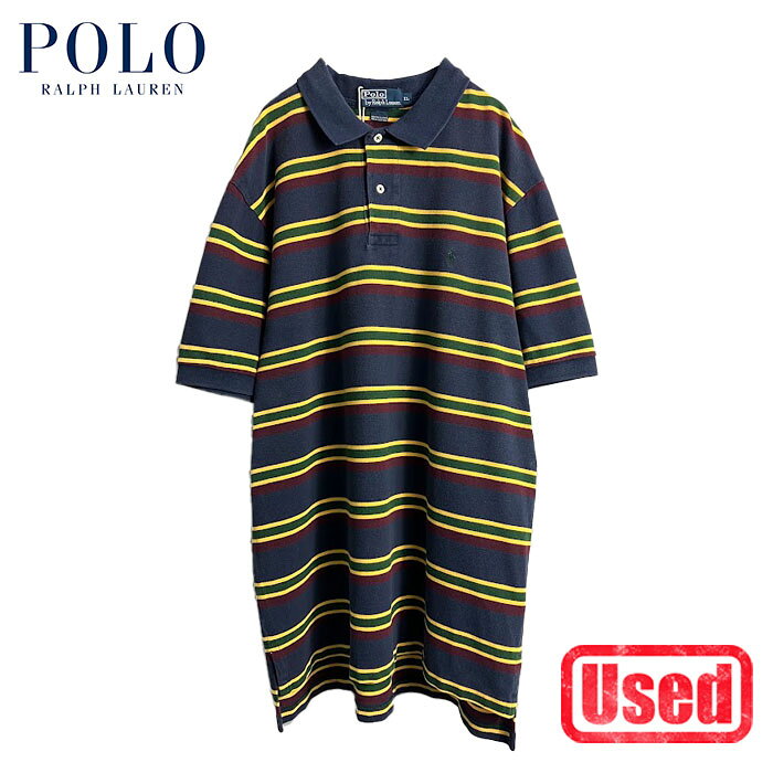 楽天市場】polo ralph lauren ボーダー グリーン（ポロシャツ