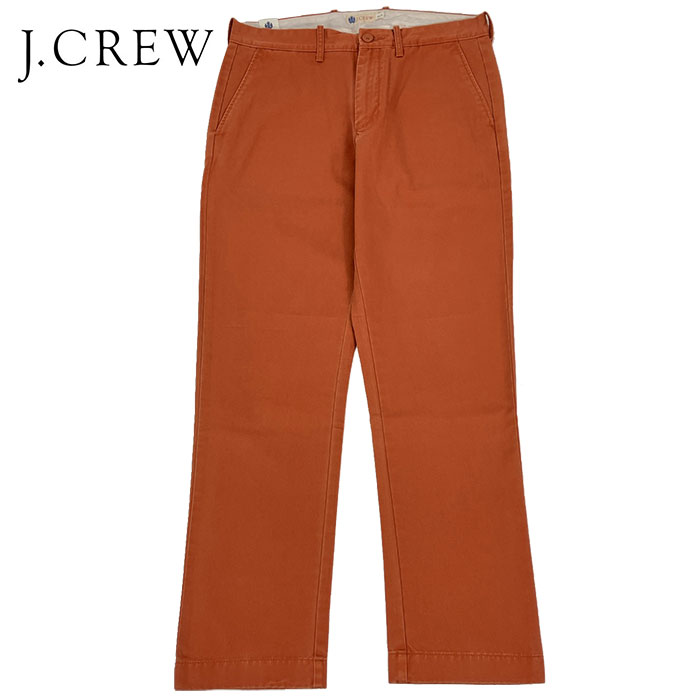 J.CREW ジェイクルー urban slim fit ウォッシュ加工 カラー チノ パンツ ウォッシュブラウン