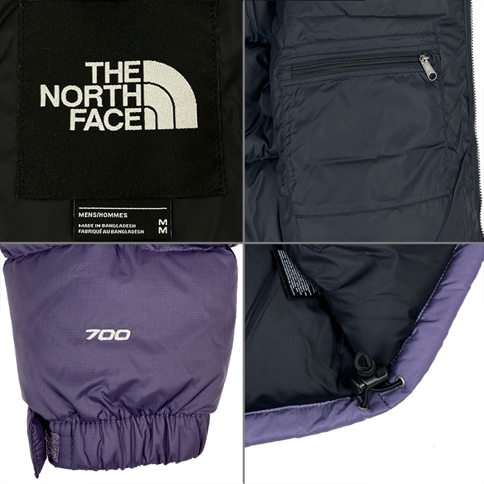 ノースフェイス 1996 レトロ ヌプシ ダウンジャケット THE NORTH FACE 1996 RETRO NUPTSE LUNAR SLATE TNFBLACK