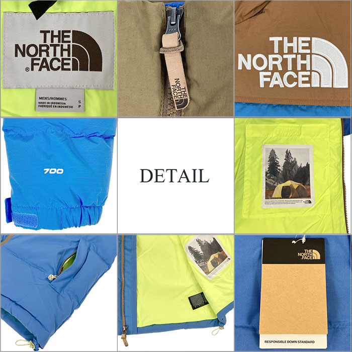 ノースフェイス 92 ローファイ ハイテク ヌプシ ジャケット THE NORTH FACE 92 LOW-FI HI-TEK NUPTSE JACKET スーパーソニックブルー