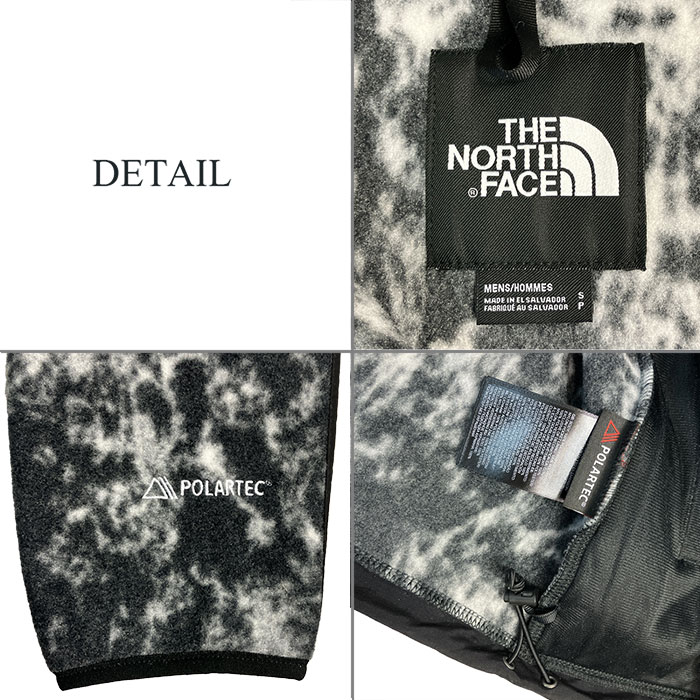 ノースフェイス ポーラテック デナリ ジャケット THE NORTH FACE DENALI JACKET NATURE TEXTURE PRINT/TNF BLACK