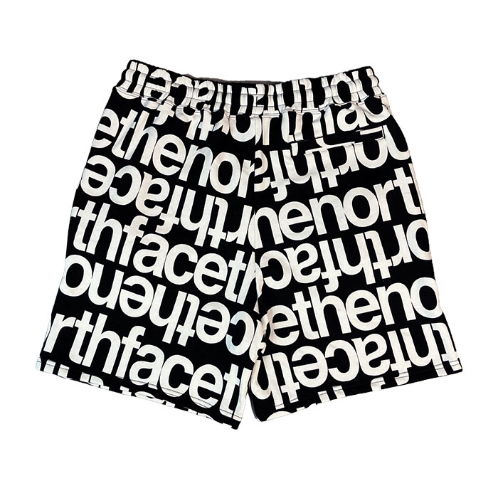 ノースフェイス AOP スウェット ショーツ THE NORTH FACE AOP SHORT ブラック