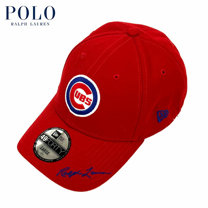 ラルフローレン アウトレット ラルフローレン POLO Ralph Lauren MLB シカゴカブス ニューエラ キャップ レッド