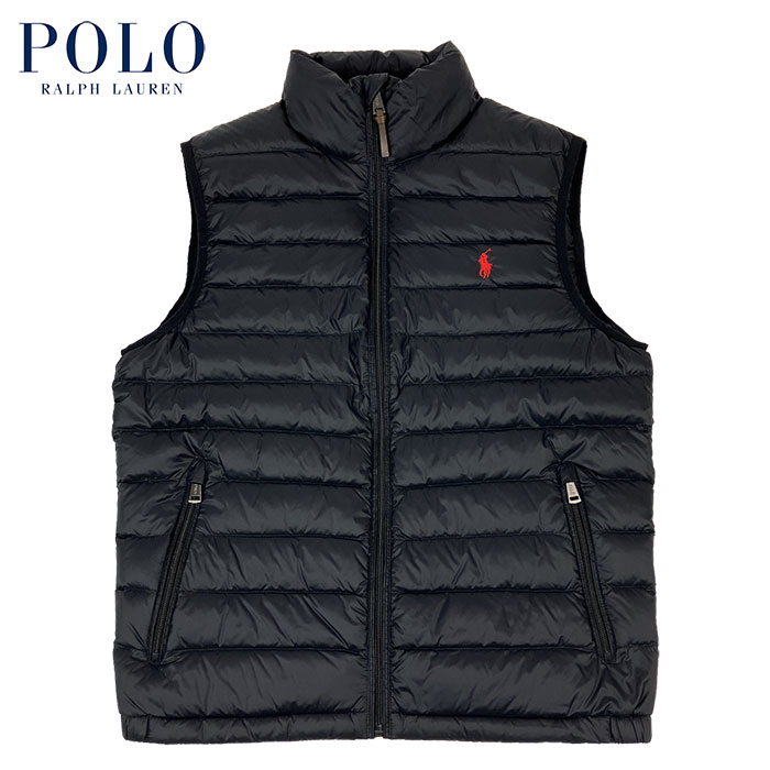 ラルフローレン ラルフローレン POLO Ralph Lauren ダウン ベスト ブラック