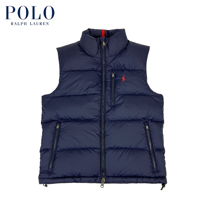 ポロ ラルフ ローレン ダウンベスト メンズ ラルフローレン POLO Ralph Lauren ダウン ベスト ネイビー