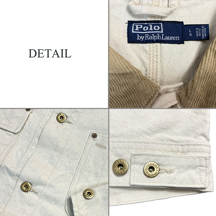 ラルフローレン POLO Ralph Lauren ニューデニム プロジェクト ジャケット オフホワイト