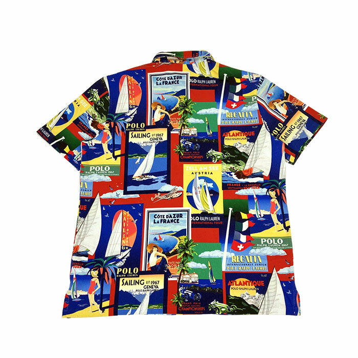 ラルフローレン POLO Ralph Lauren クラシックフィット セイリング マルチ ポロ シ...
