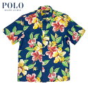 ラルフローレン POLO Ralph Lauren クラシックフィット ハイビスカス柄 ハワイアンシャツ