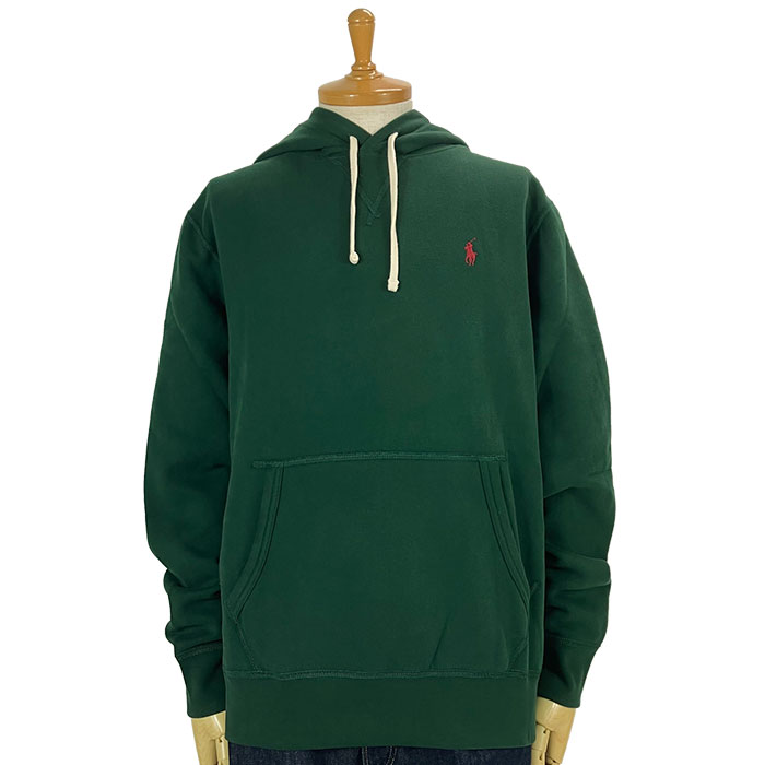 ラルフローレン POLO Ralph Lauren 前V スウェット パーカー グリーン