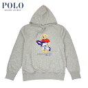 楽天BEEFラルフローレン POLO Ralph Lauren ポロベアー スウェット パーカー サーフスタイル グレー