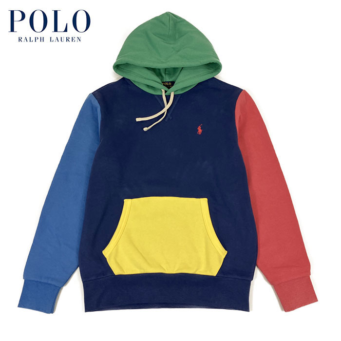Rakuten - ラルフローレン POLO Ralph Lauren マルチカラー プルオーバー フーディー