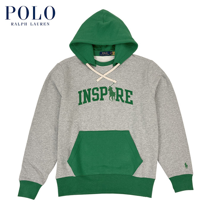 ポロ ラルフローレン パーカー メンズ ラルフローレン POLO Ralph Lauren インスパイア ツートン 後付け パーカー RL FLEECE INSPIRE HOODIE