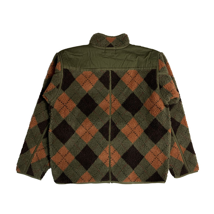 RRL ラルフローレン DOUBLE RL ダブルアールエル アーガイルパイルフリース ジャケット