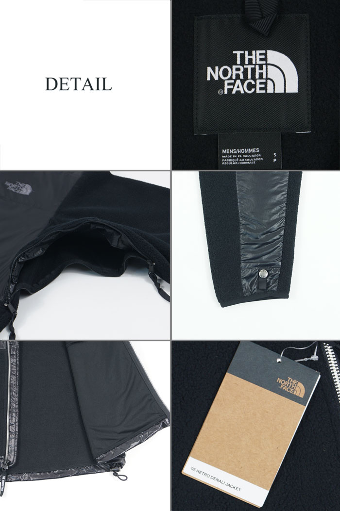 ノースフェイス 95 レトロ デナリ ジャケット THE NORTH FACE 95 RETRO DENALI JACKET ブラック
