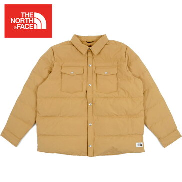 ノースフェイス メンズ ダウン シエラ スナップ ジャケット Down Sierra Snap Jacket ブラウン