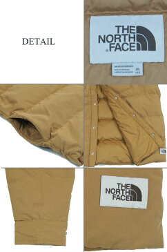 ノースフェイス メンズ ダウン シエラ スナップ ジャケット Down Sierra Snap Jacket ブラウン
