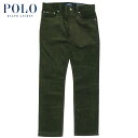 ラルフローレン POLO Ralph Lauren VARICK SLIM STRAIGHT コーデュロイ パンツ オリーブ