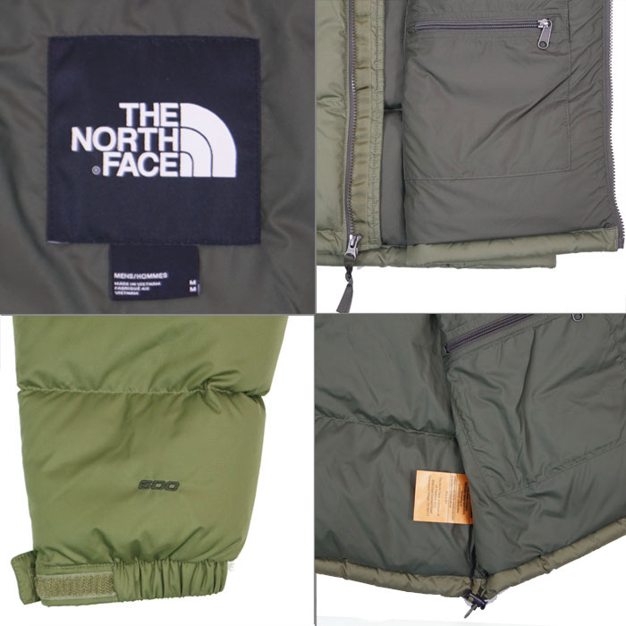 ノースフェイス エコ ヌプシ ダウン ジャケット THE NORTH FACE ECO NUPTSE JACKET グリーン