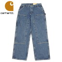 J[n[g _uj[ fj yC^[pc CARHARTT DOUBLE FRONT WASHED LOGGER DUNGAREE B73