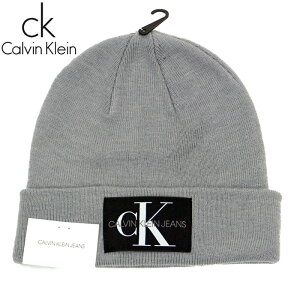 カルバンクライン ジーンズ ニット キャップ CALVIN KLEIN JEANS グレー