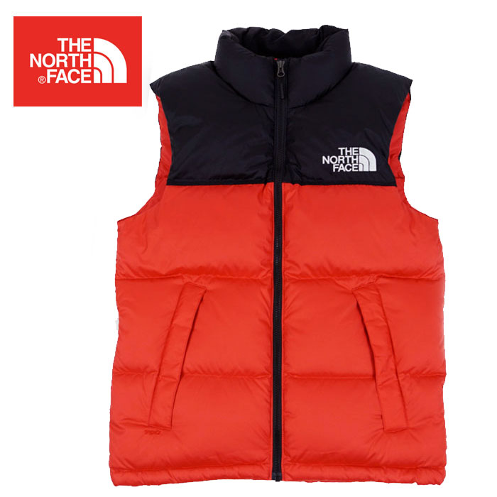 アウトレット ノースフェイス ヌプシ ダウン ベスト THE NORTH FACE NOVELTY NUPTSE DOWN VEST TNF RED