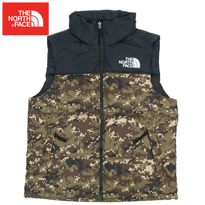 ノースフェイス 1996 レトロ ヌプシ ダウン ベスト THE NORTH FACE 1996 RETRO NUPTSE VEST デジタルカモ