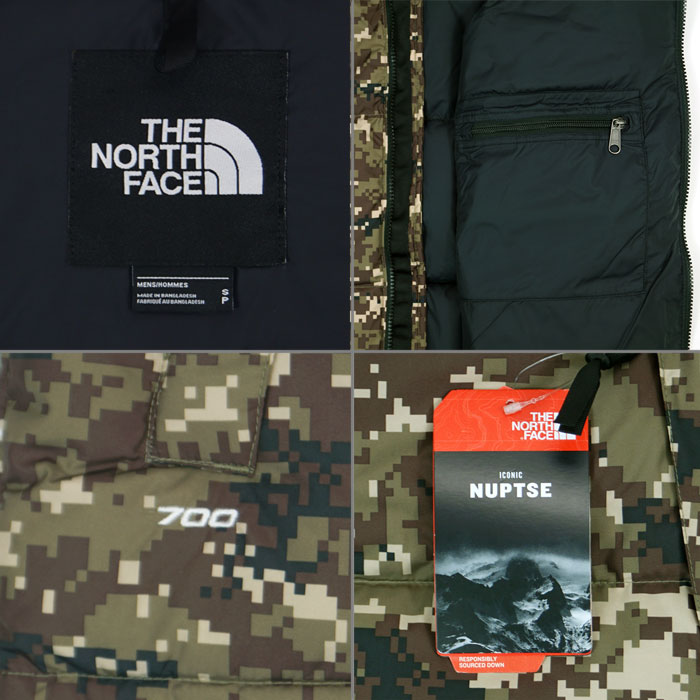 ノースフェイス 1996 レトロ ヌプシ ダウン ベスト THE NORTH FACE 1996 RETRO NUPTSE VEST デジタルカモ