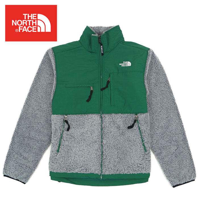 ノースフェイス レトロ シーズナル フリース NORTH FACE RETRO DENALI SEASONAL JACKET グレー/グリーン