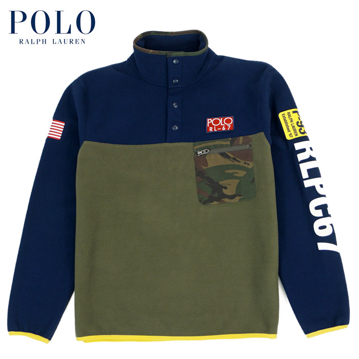 ラルフローレン POLO Ralph Lauren プルオーバー フリース ジャケット