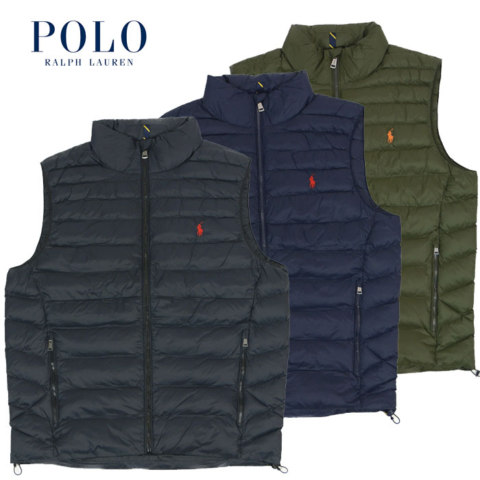 ポロ ラルフ ローレン ダウンベスト メンズ ラルフローレン POLO Ralph Lauren パッカブル プリマロフト ダウン ベスト 3カラー