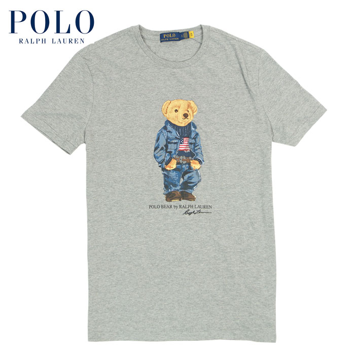 ラルフローレン POLO Ralph Lauren ポロベアー Tシャツ デニムセットアップ グレー